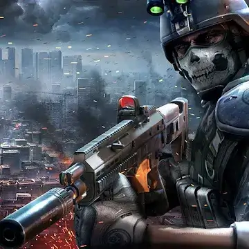 Modern Combat 5 MOD APK Logo